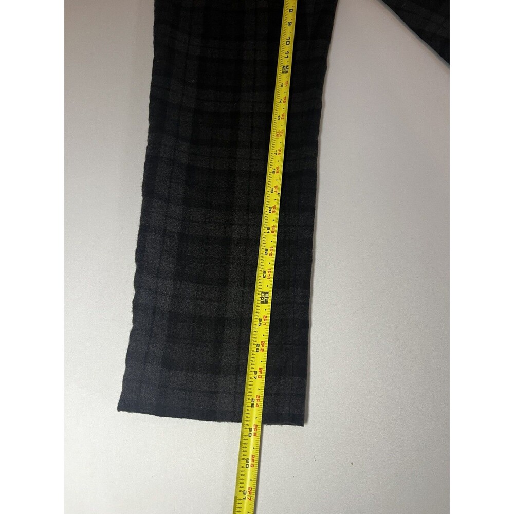 Brooks Brothers Milano Fit Wool Plaid Dress Pants – Men’s 35x29 – Gray/Black - Picture 3 of 13